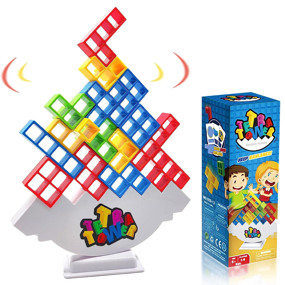 Tetra Tower Balance Stacking Blocks Game, Intellectual Building Blocks –  The Arab Store